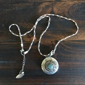 Cold water Creek picture locket necklace